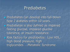 Microsoft PowerPoint - Prediabetes slides1 [Compatibility Mode]