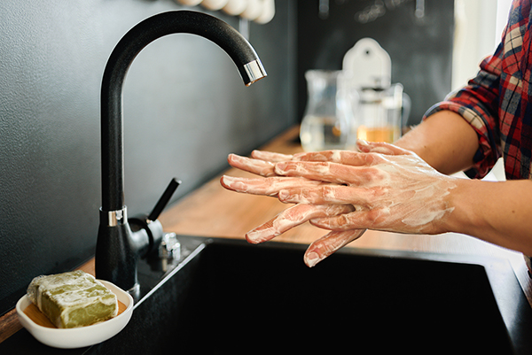 Handwashing to prevent food poisoning