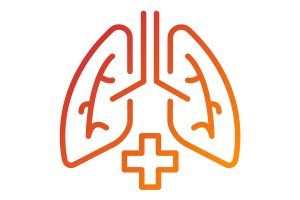 Vector Design Lung Health Icon Style